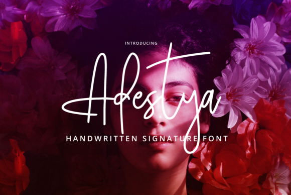 Adestya Font: A Script Amp Typeface for Polished Web Design