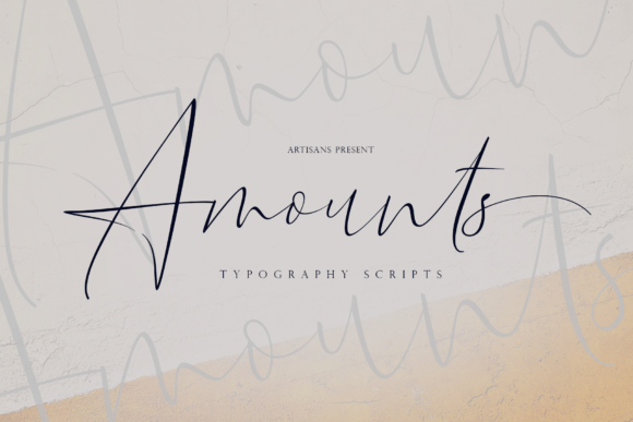 Amounts Font for Business