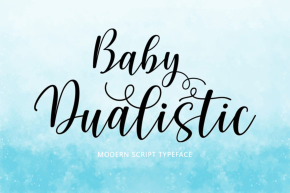 Baby Dualistic: A Stylish Font for Small Business
