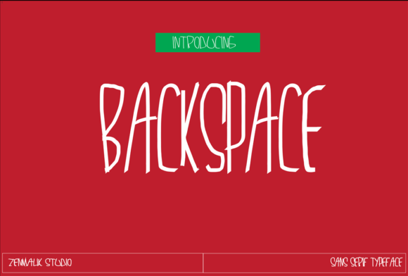 Backspace: A Font for Business Style