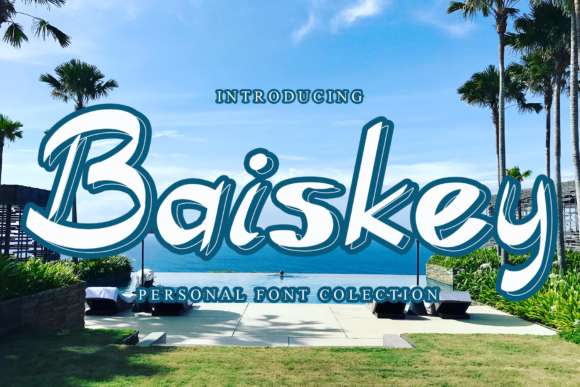Baiskey: A Handwritten Font for Creative Web Design