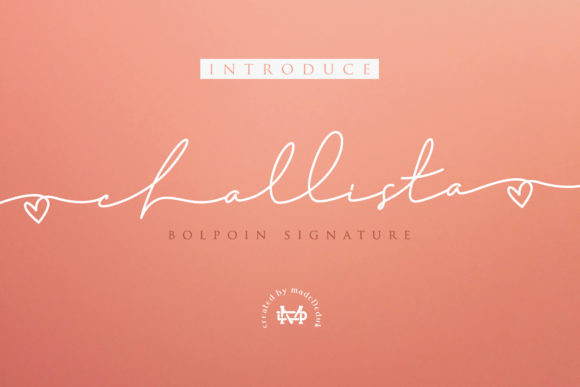 Challista: A Elegant Font for Business