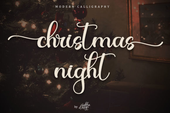 Christmas Night Font Review