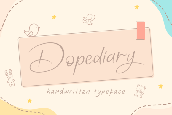 Dopediary Font: A Sweet Touch for Your Brand Identity