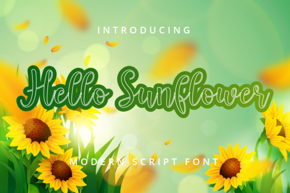 Hello Sunflower Font Review