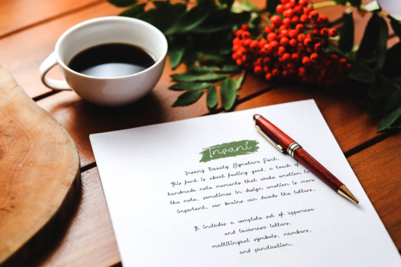Insani - Beauty Signature: A Modern Handwritten Typeface for Web Design