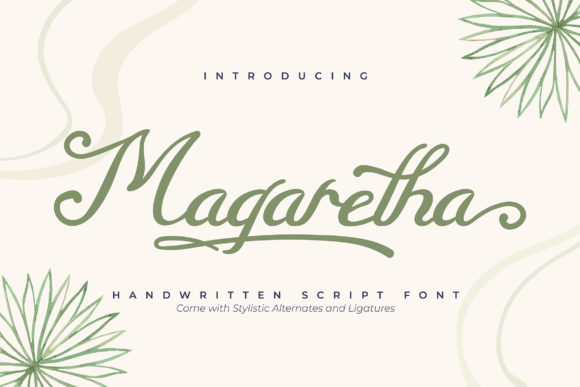 Magaretha: A Stylish Handwritten Font