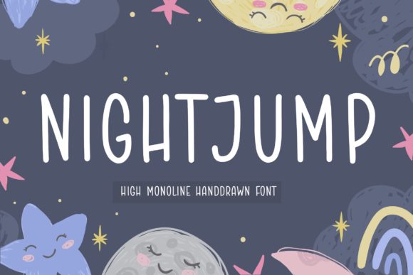 Night Jump Font: Bold, Handwritten, and Brand-Ready
