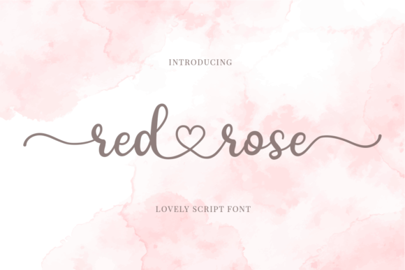 Red Rose Font Review: A Modern Handwritten Typeface for Brand Design