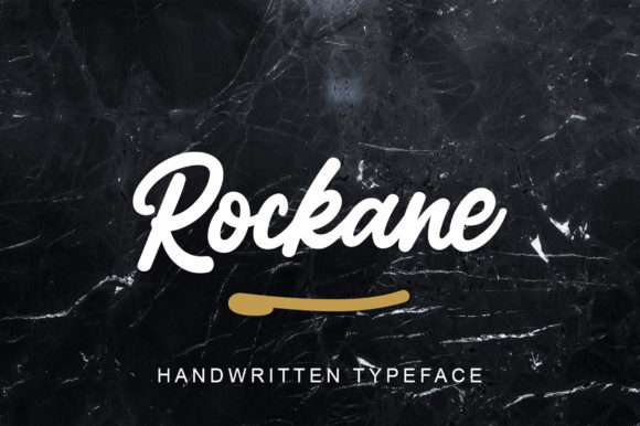 Rockane: A Delicate Handwritten Font for Branding