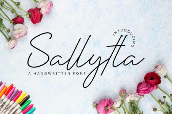 Sallytta: Elegant Handwritten Font