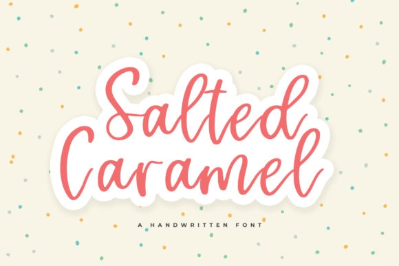 Salted Caramel: A Delicate Script Font