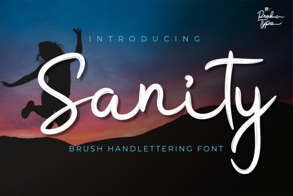 Sanity: A Calm, Handwritten Font