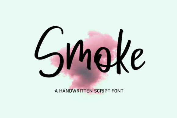Smoke: A Casual Handwritten Font