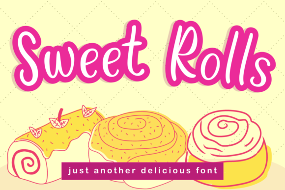 Sweet Rolls Font for Business Branding