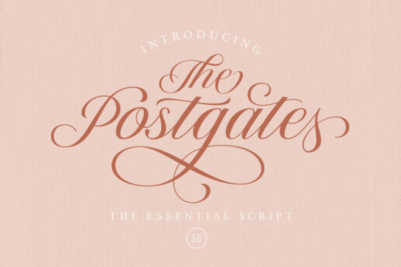 The Postgates: A Timeless Script Font