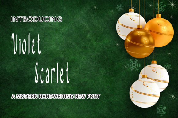 Violet Scarlet: A Font for Polished Branding