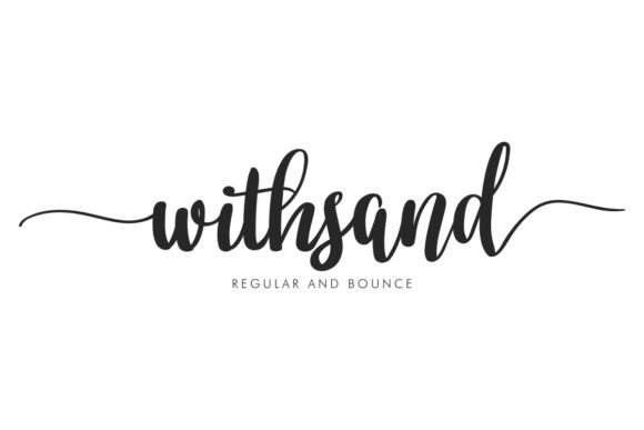Withsand: A Handwritten Font for Bold Branding